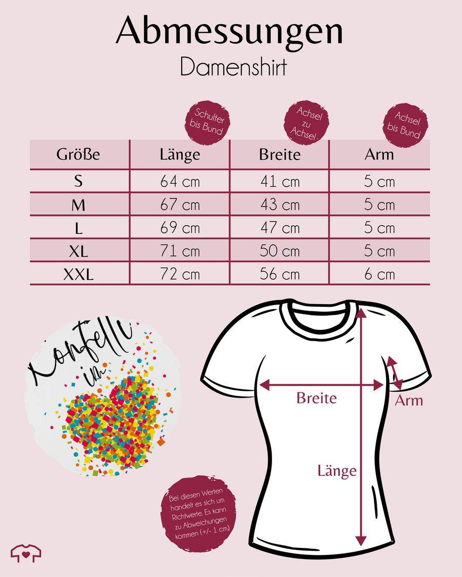 Shirtracer Konfetti im Herzen Kalligrafie - schwarz Shirts & Mehr Shirtracer Bis zu 55% Rabatt