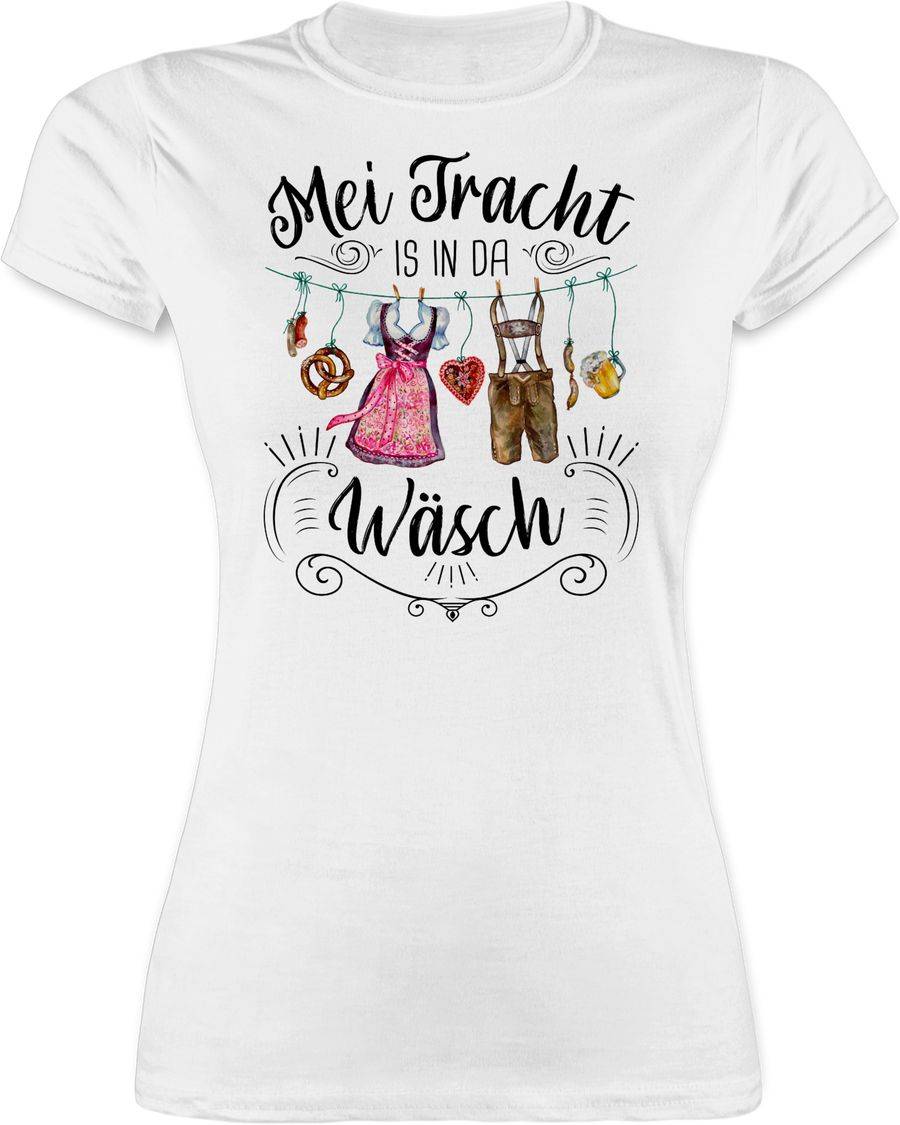 Shirtracer Mei Tracht is in da Wäsch - Wäscheleine Shirts & Mehr Shirtracer Clearance-Verkauf