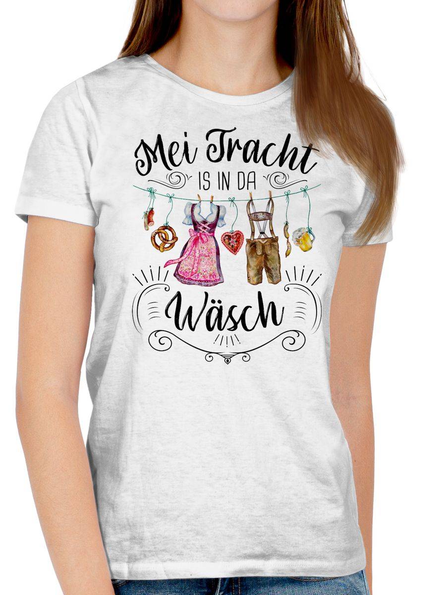 Shirtracer Mei Tracht is in da Wäsch - Wäscheleine Shirts & Mehr Shirtracer Clearance-Verkauf