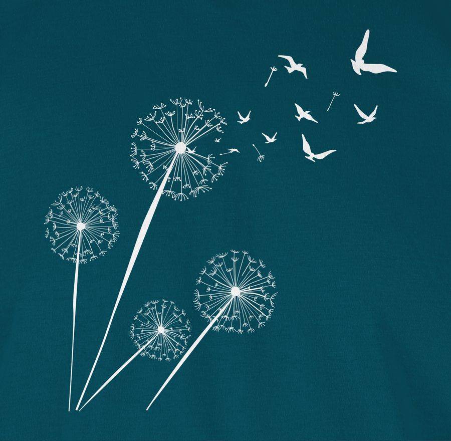 Shirtracer Pusteblume Vögel Shirts & Mehr Shirtracer 50% Rabatt für begrenzte Zeit