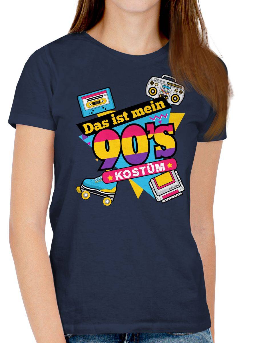 Shirtracer Das ist mein 90er Jahre Kostüm: Tshirt Rucksack Shirtracer Schlussverkauf