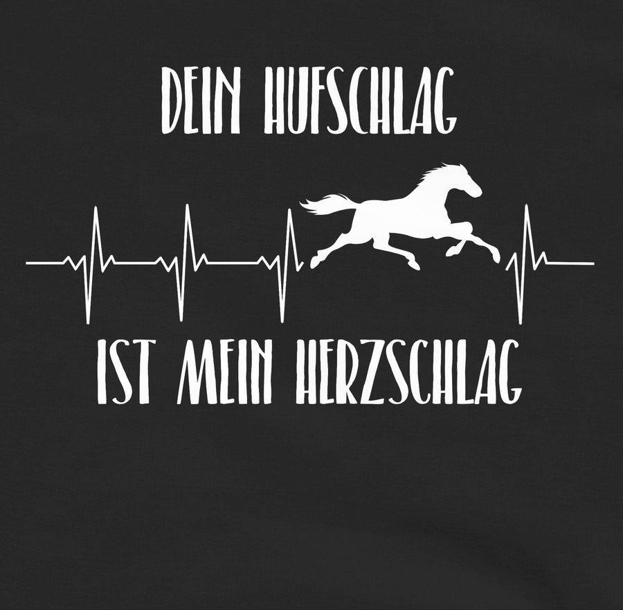 Shirtracer Dein Hufschlag ist mein Herzschlag: T-Shirt Gym Bag Shirtracer Günstiger Verkauf