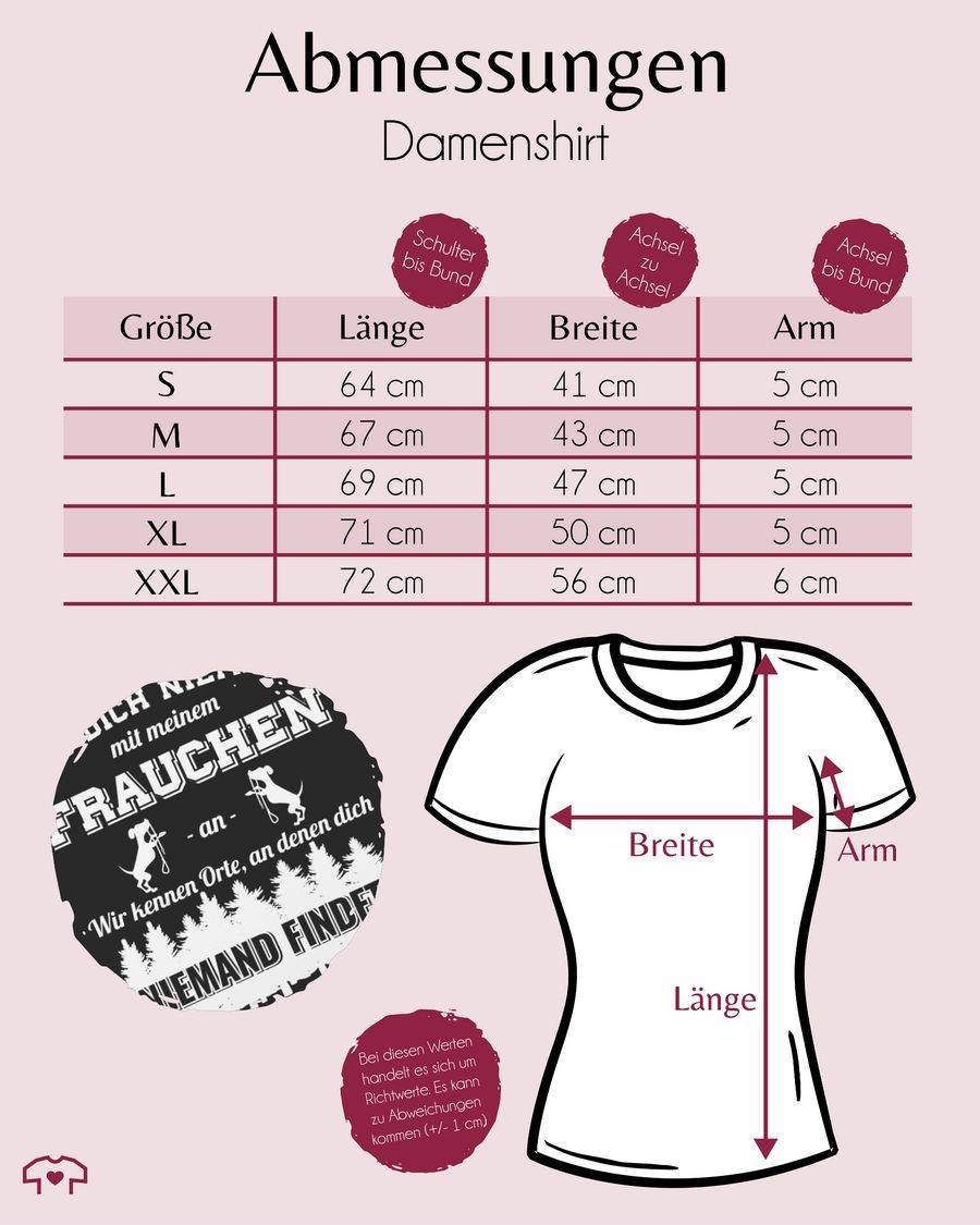 Shirtracer Leg dich niemals mit meinem Frauchen an Shirts & Mehr Shirtracer Preisnachlass