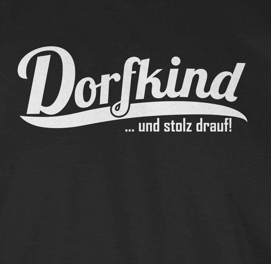 Shirtracer Dorfkind und stolz drauf Weiss Shirts & Mehr Shirtracer Vatertagsangebot