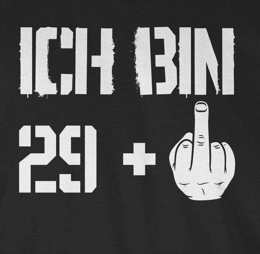 Shirtracer Ich bin neunundzwanzig + Shirts & Mehr Shirtracer Jubiläumsangebot
