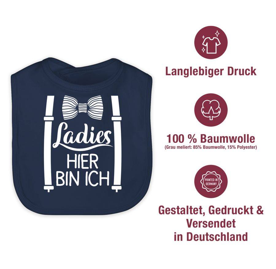 Shirtracer Ladies hier bin ich Shirts & Mehr Shirtracer Große Rabatte