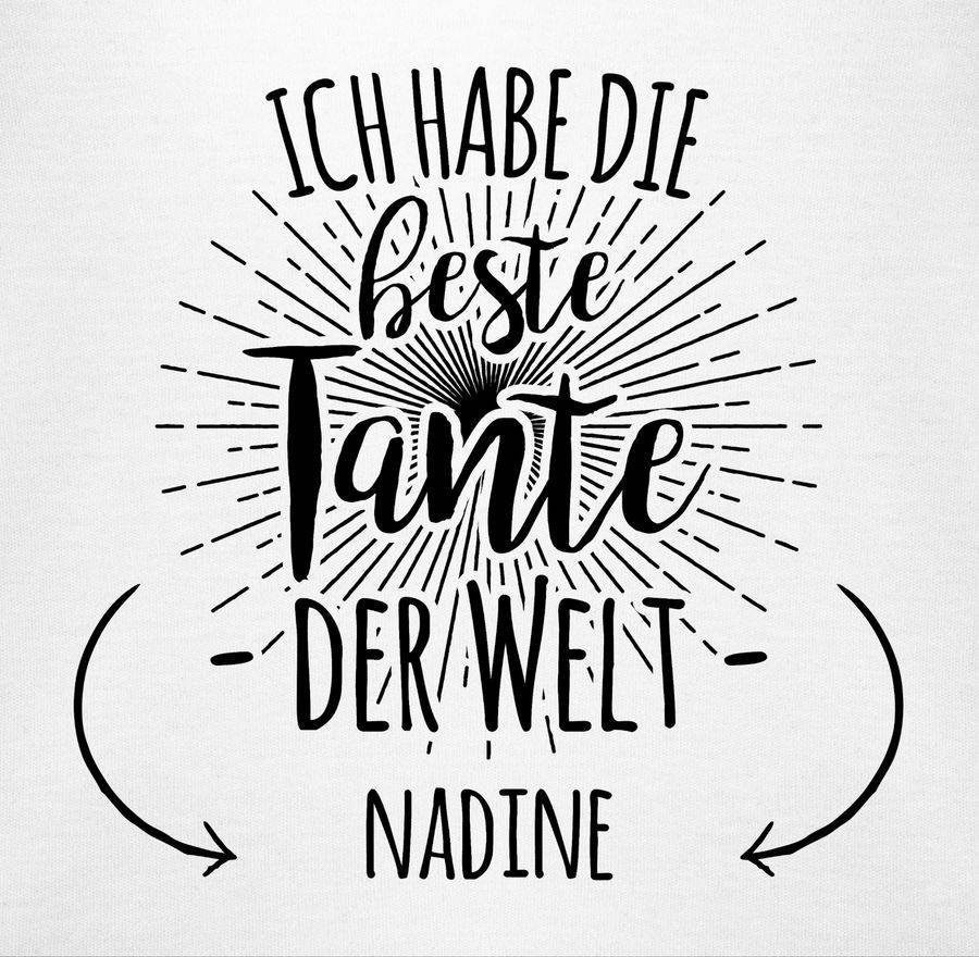 Shirtracer Ich habe die beste Tante der Welt - Tante ist die Beste - Für die beste Tante Ge Shirtracer Wochenangebot