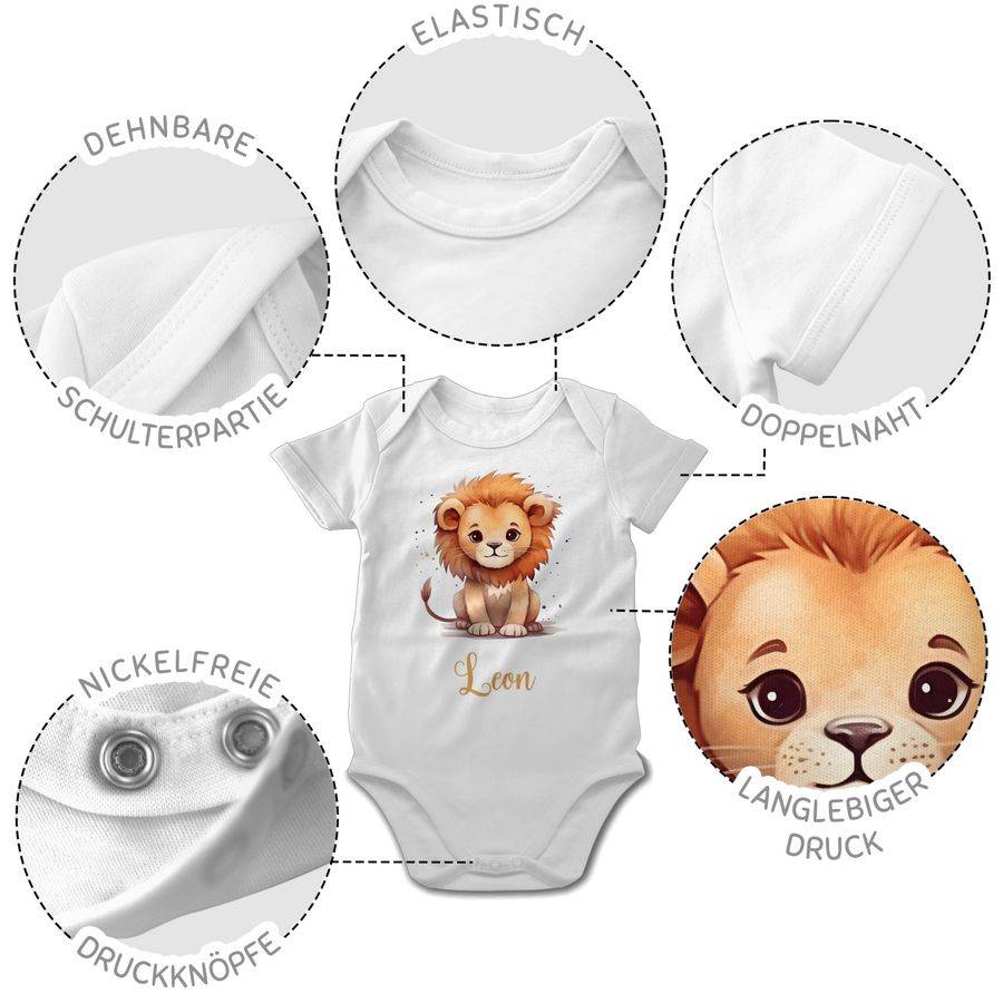 Shirtracer Zootiere - Löwe König der Tiere Leu Shirts & Mehr Shirtracer Kostenlose Rückgabe