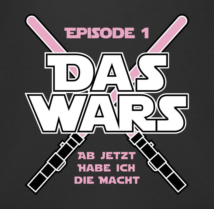 Shirtracer Das Wars Jetzt habe ich die Macht Mädchen: Tshirt Rucksack Shirtracer Begrenzte Freigabe
