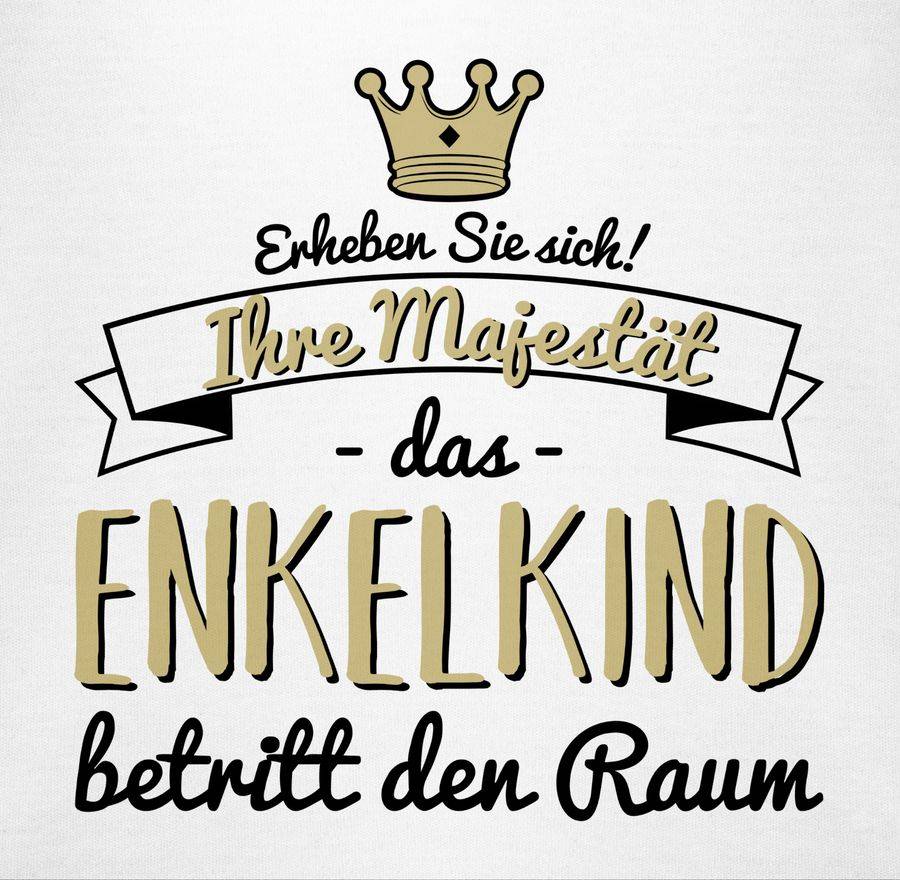 Shirtracer Ihre Majestät das Enkelkind betritt den Raum: T-Shirt Rucksack Shirtracer Neueste Stile