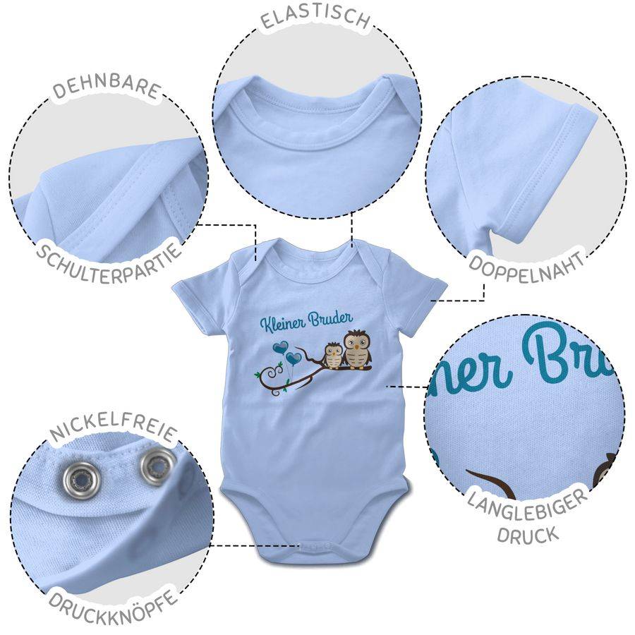 Shirtracer Kleiner Bruder Geschenk Little Brother Shirts & Mehr Shirtracer Zeitbegrenzte Promotion