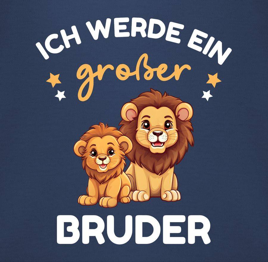 Shirtracer Ich werde großer Bruder Geschenk Löwen Shirts & Mehr Shirtracer Bis zu 65% Rabatt