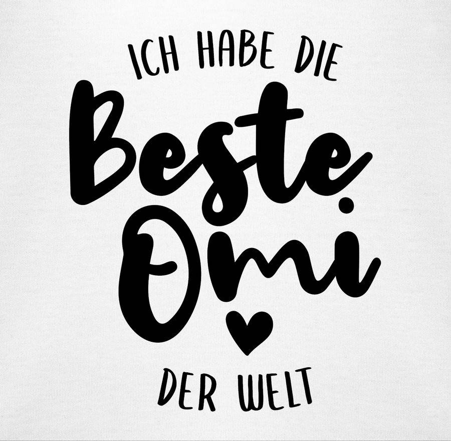 Shirtracer Ich habe die beste Omi der Welt schwarz: T-Shirt Gym Bag Shirtracer Verkauf