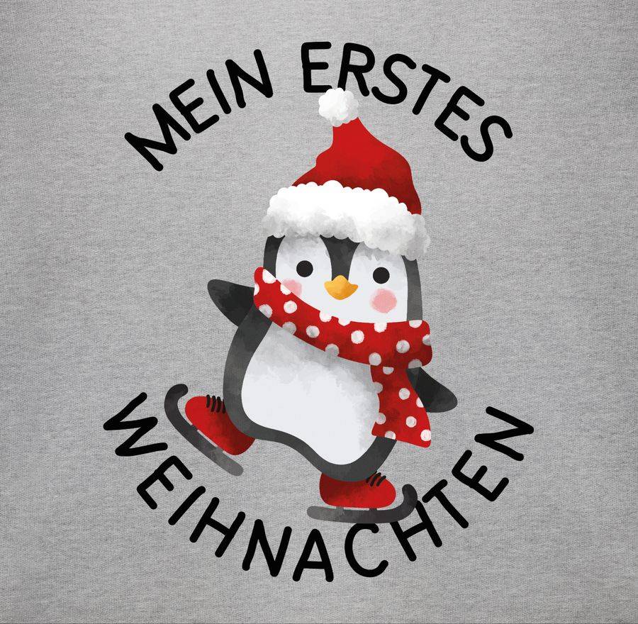Shirtracer Mein erstes Weihnachten mit Pinguin - schwarz Shirts & Mehr Shirtracer Günstiger Verkauf