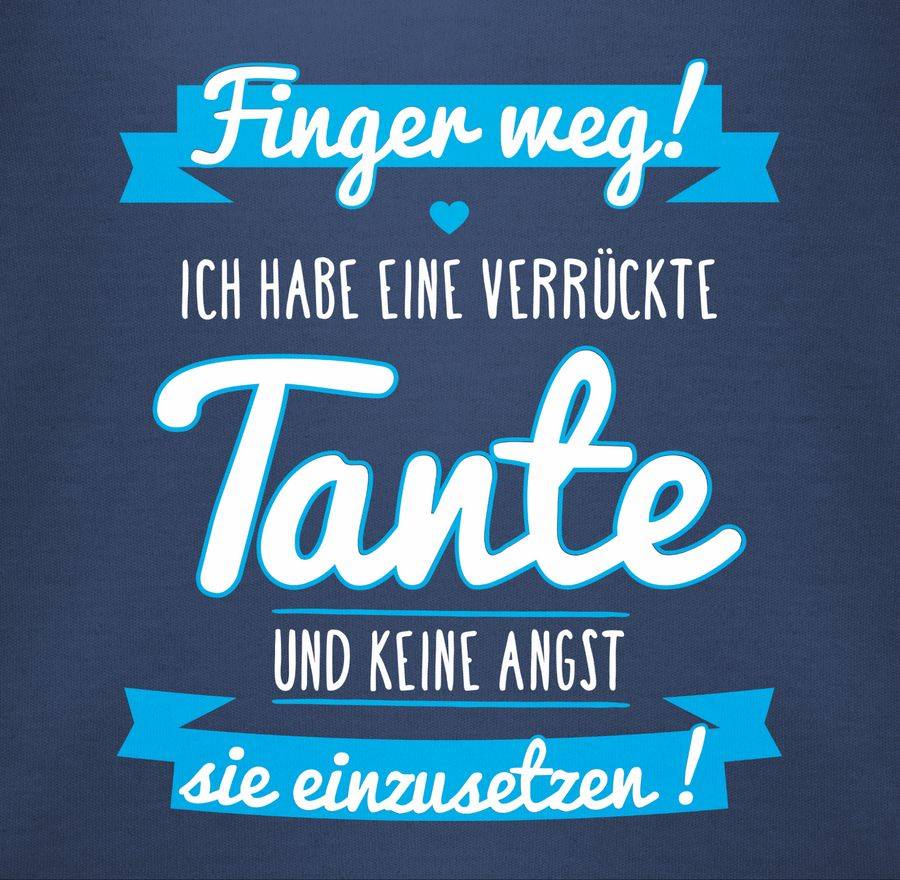 Shirtracer Ich habe eine verrückte Tante Blau Shirts & Mehr Shirtracer Kostenloser Versand