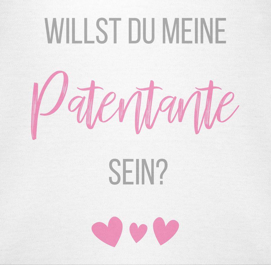 Shirtracer Willst du meine Patentante sein: T-Shirt Rucksack Shirtracer Großer Ausverkauf