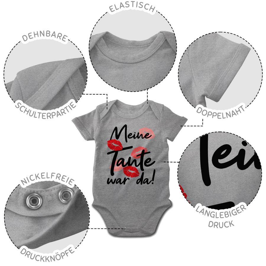 Shirtracer Meine Tante war da - schwarz Shirts & Mehr Shirtracer Cyber Monday