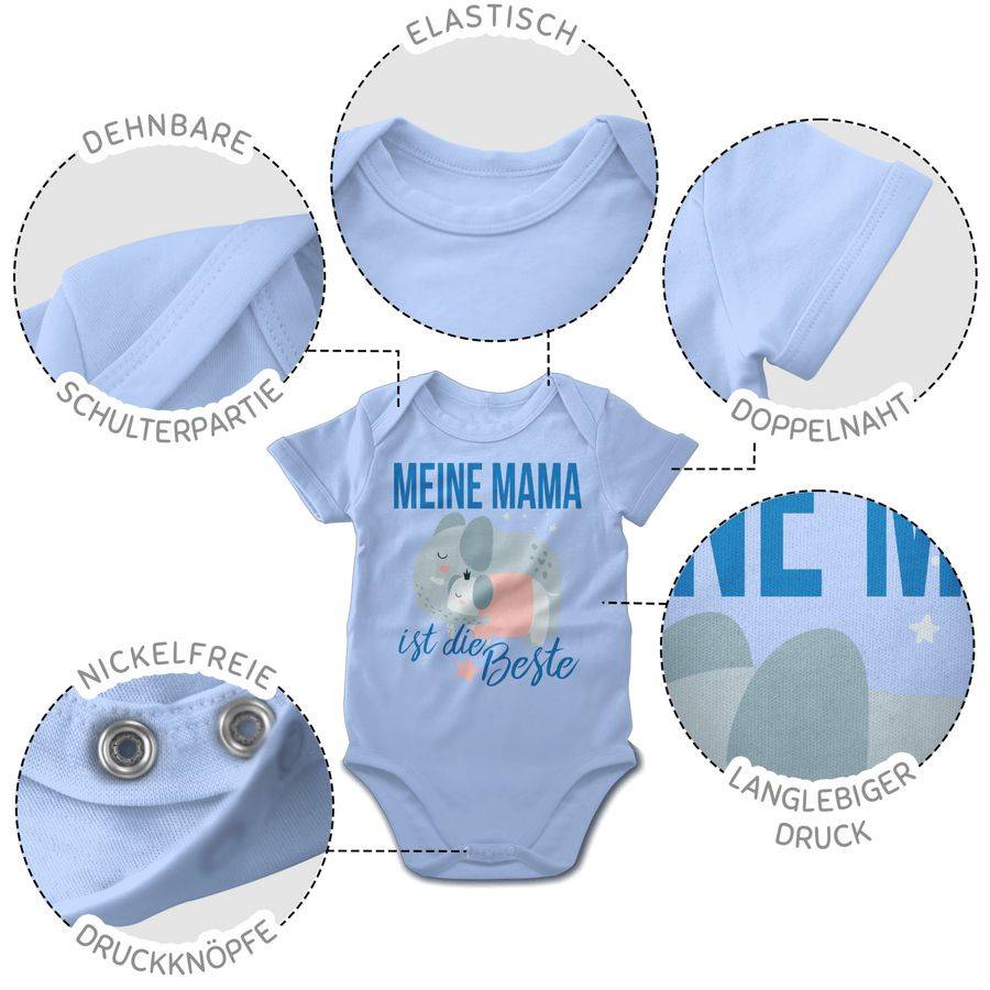 Shirtracer Meine Mama ist die Beste Elefanten Shirts & Mehr Shirtracer Online Outlet
