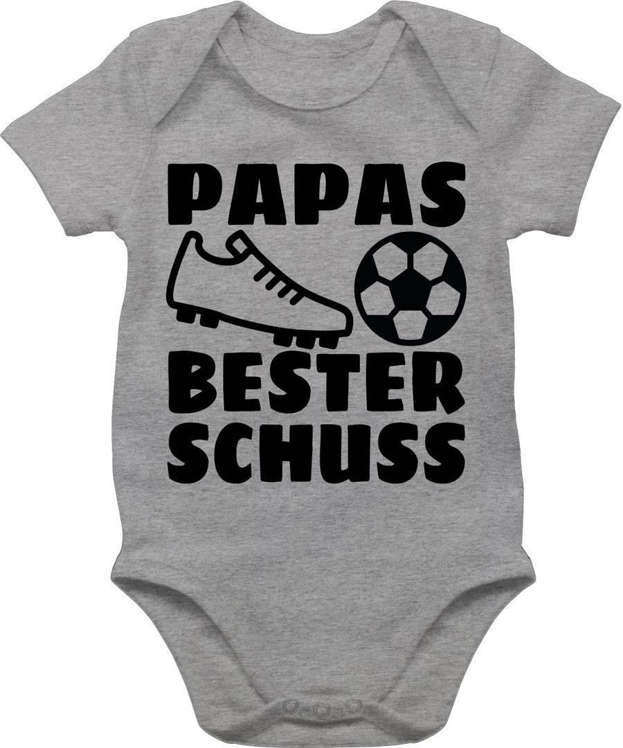 Shirtracer Papas bester Treffer mit Fussball - schwarz Shirts & Mehr Shirtracer Neuheiten