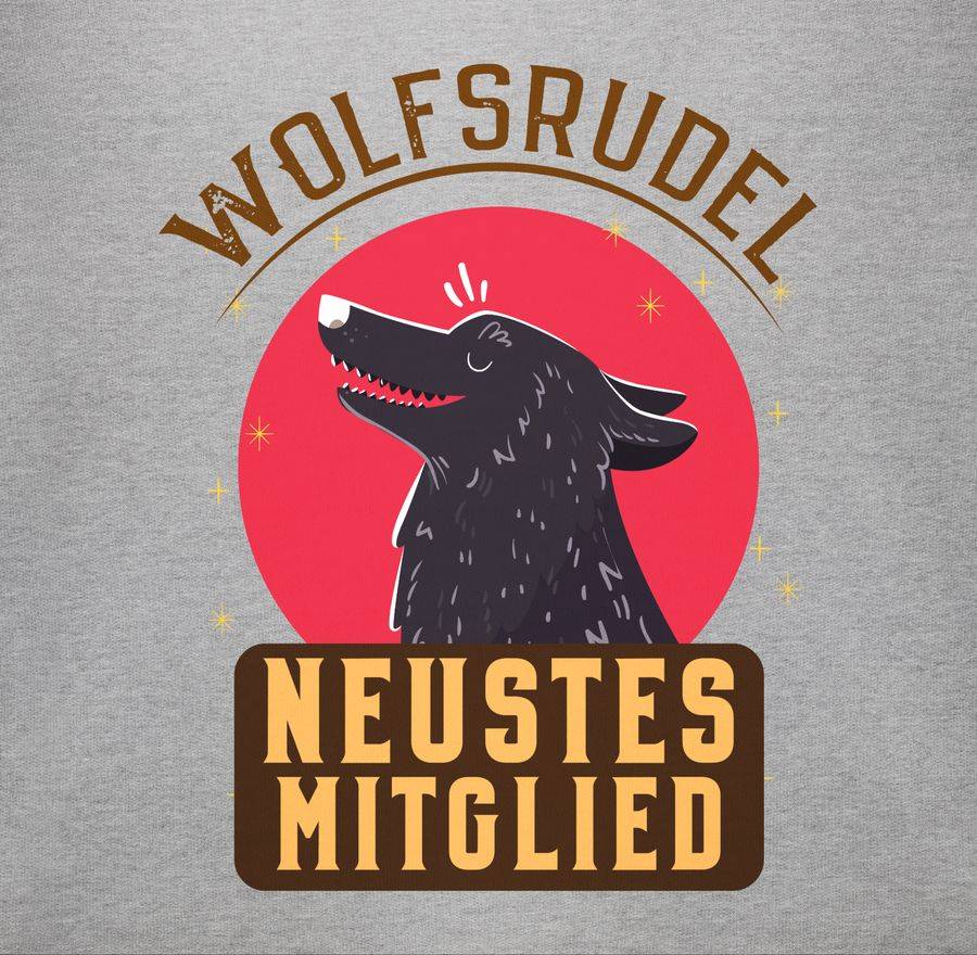 Shirtracer Wolfsrudel Neustes Mitglied: Tshirt Gym Bag Shirtracer Saisonale Angebote