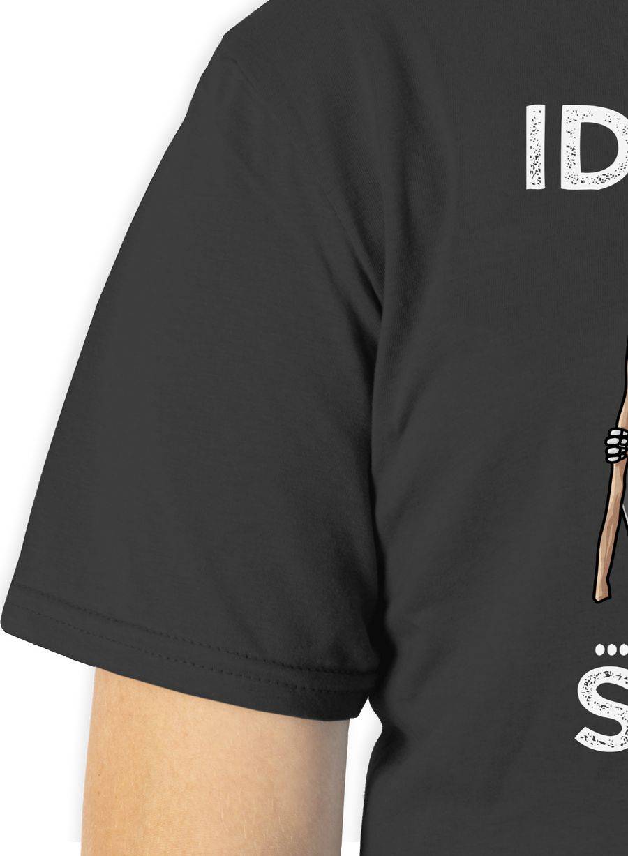 Shirtracer So viele Idioten und nur eine Sense - Weiß: Tshirt Rucksack Shirtracer VIP-Rabatte