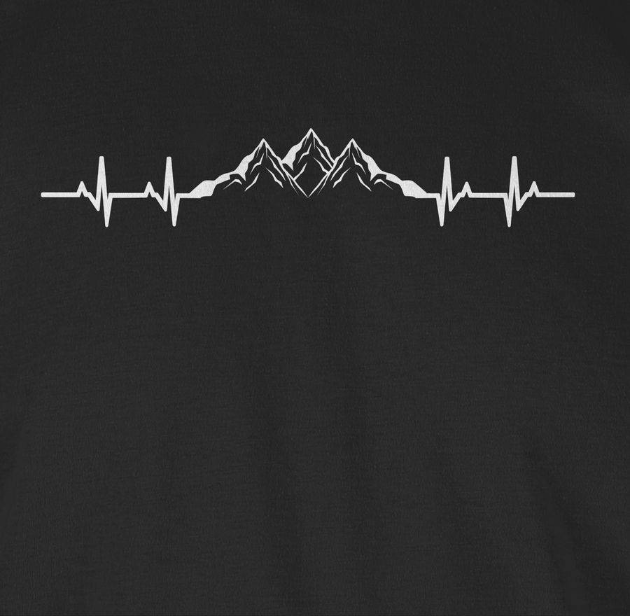 Shirtracer Berge Herzschlag Shirts & Mehr Shirtracer Begrenzte Freigabe