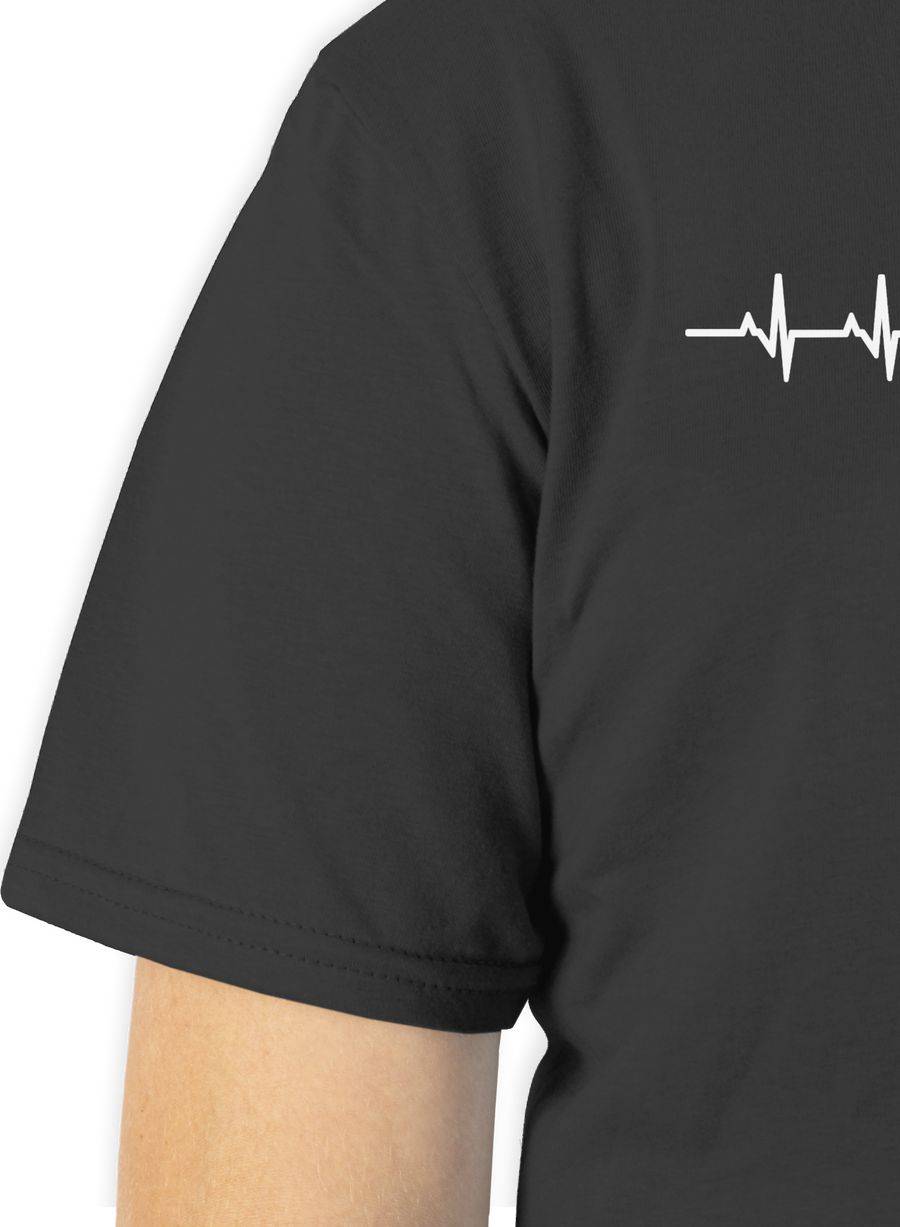 Shirtracer Berge Herzschlag Shirts & Mehr Shirtracer Begrenzte Freigabe