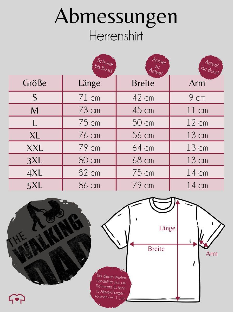 Shirtracer The Walking Dad Shirts & Mehr Shirtracer Hotsell