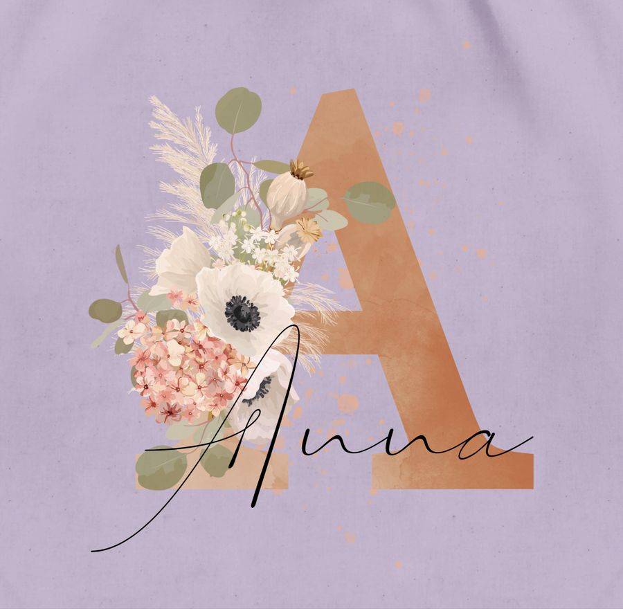 Shirtracer Watercolor Anfangsbuchstabe Shirts & Mehr Shirtracer im Angebot