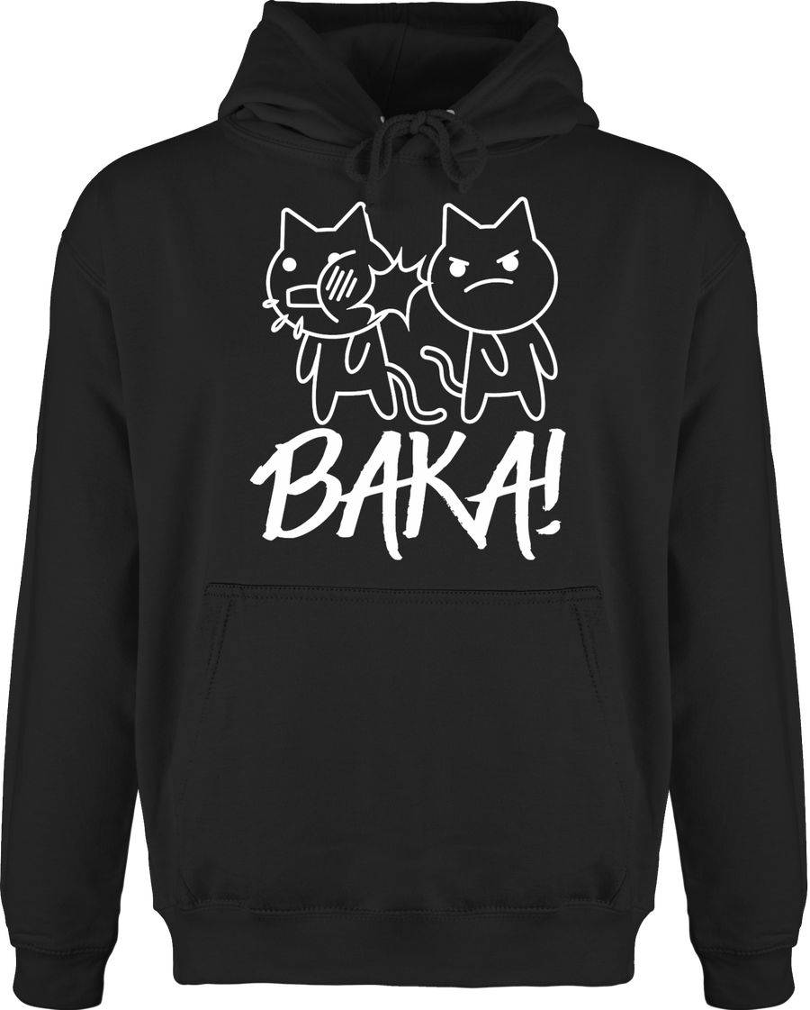 Shirtracer Baka! mit Katzen - weiß Shirts & Mehr Shirtracer Günstiger Verkauf