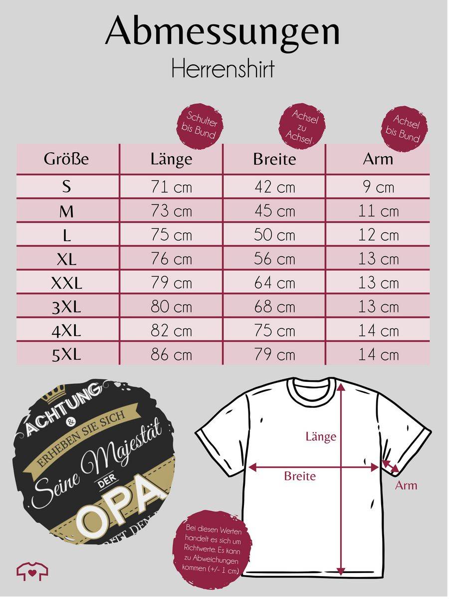 Shirtracer Seine Majestät der Opa Shirts & Mehr Shirtracer Begrenztes Angebot