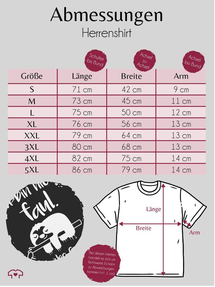 Shirtracer Ich bin nicht faul weiß Shirts & Mehr Shirtracer Preisnachlass