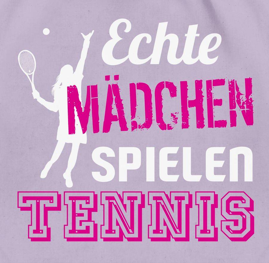 Shirtracer Echte Mädchen spielen Tennis Shirts & Mehr Shirtracer Lagerräumung