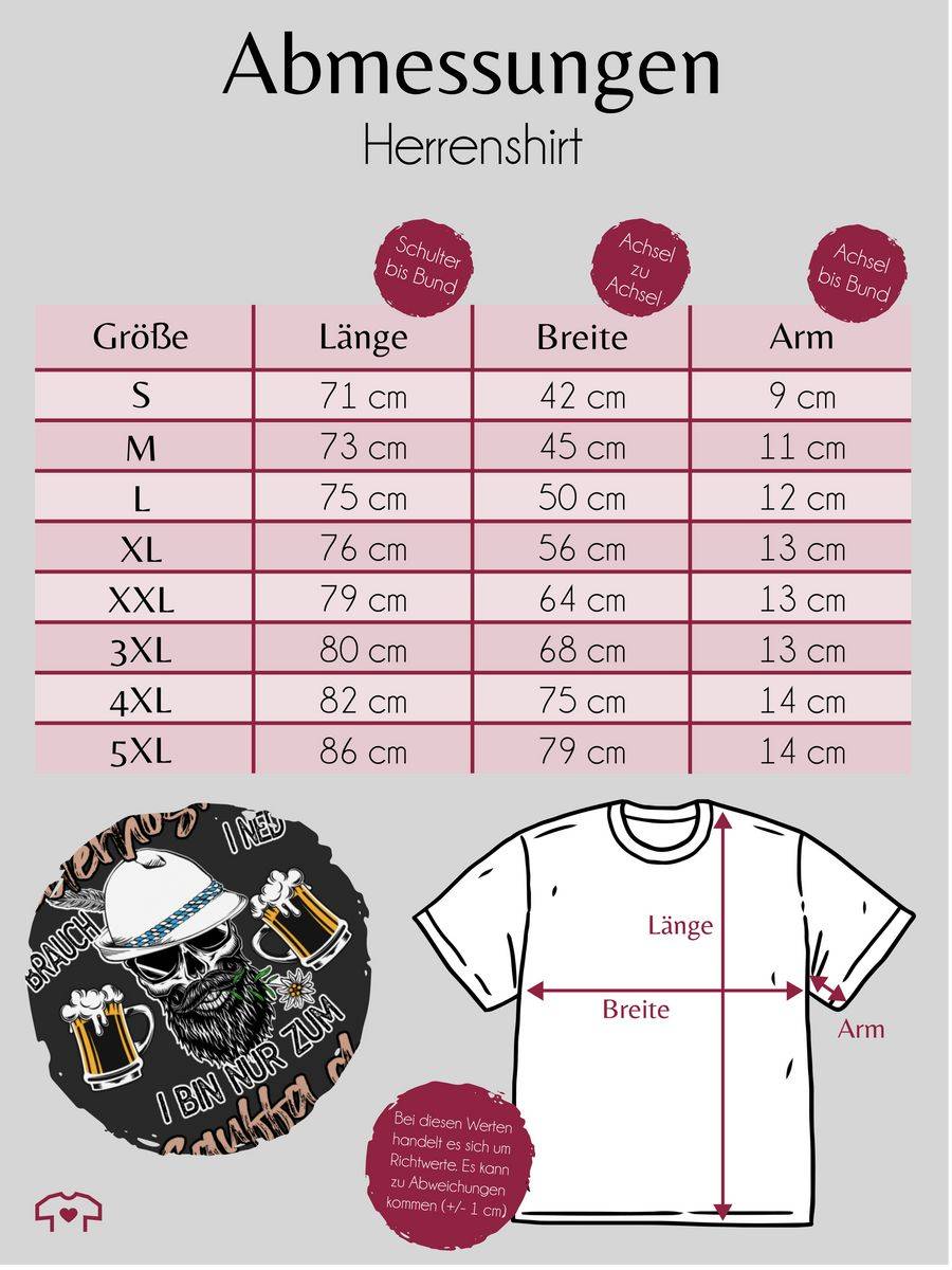 Shirtracer Lederhose Spruch Lausbua Bayrisch Party Trinken Shirts & Mehr Shirtracer Räumungsverkauf