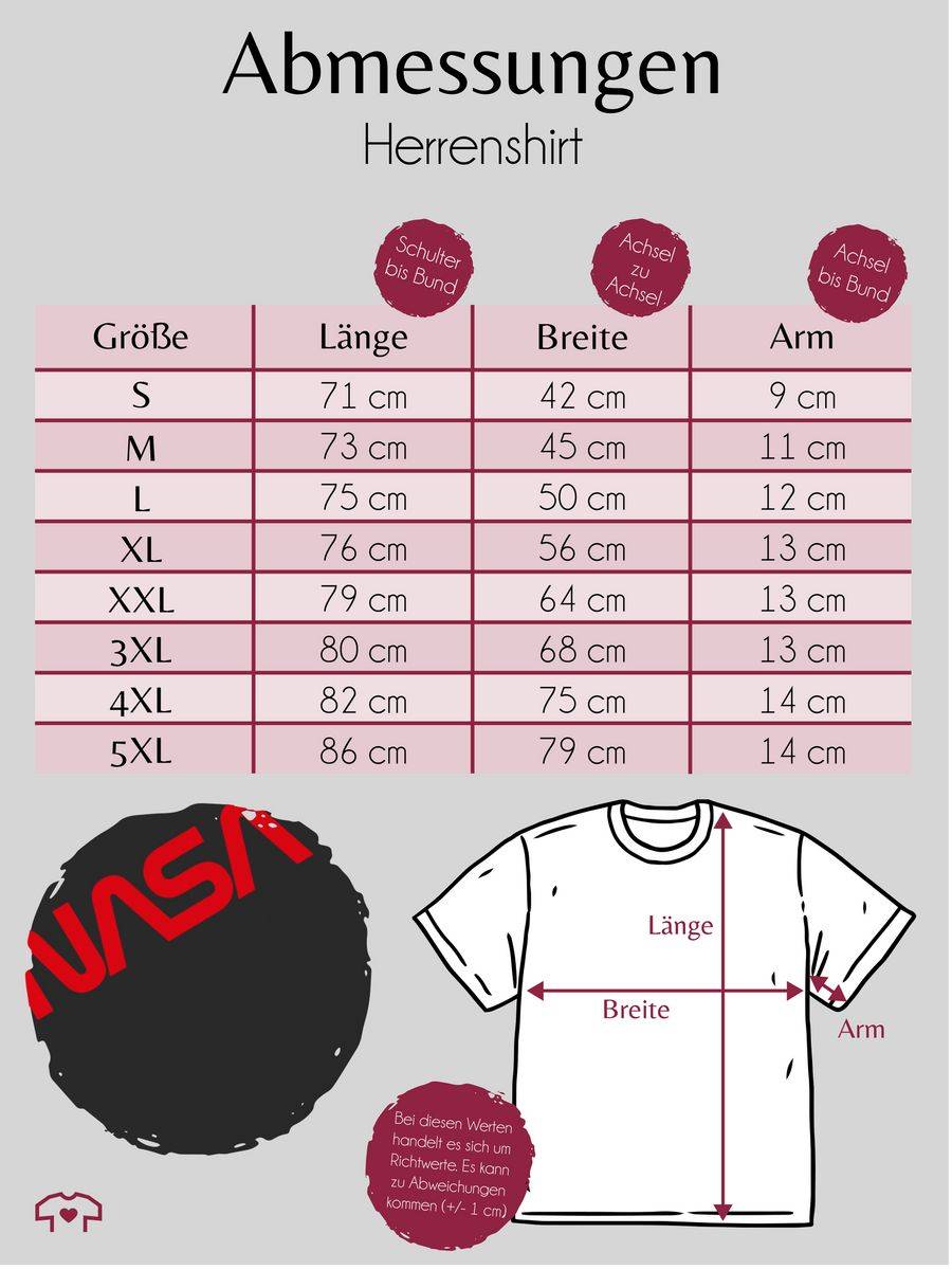 Shirtracer Nasa Worm Motiv: T-Shirt Gym Bag Shirtracer Tiefpreis