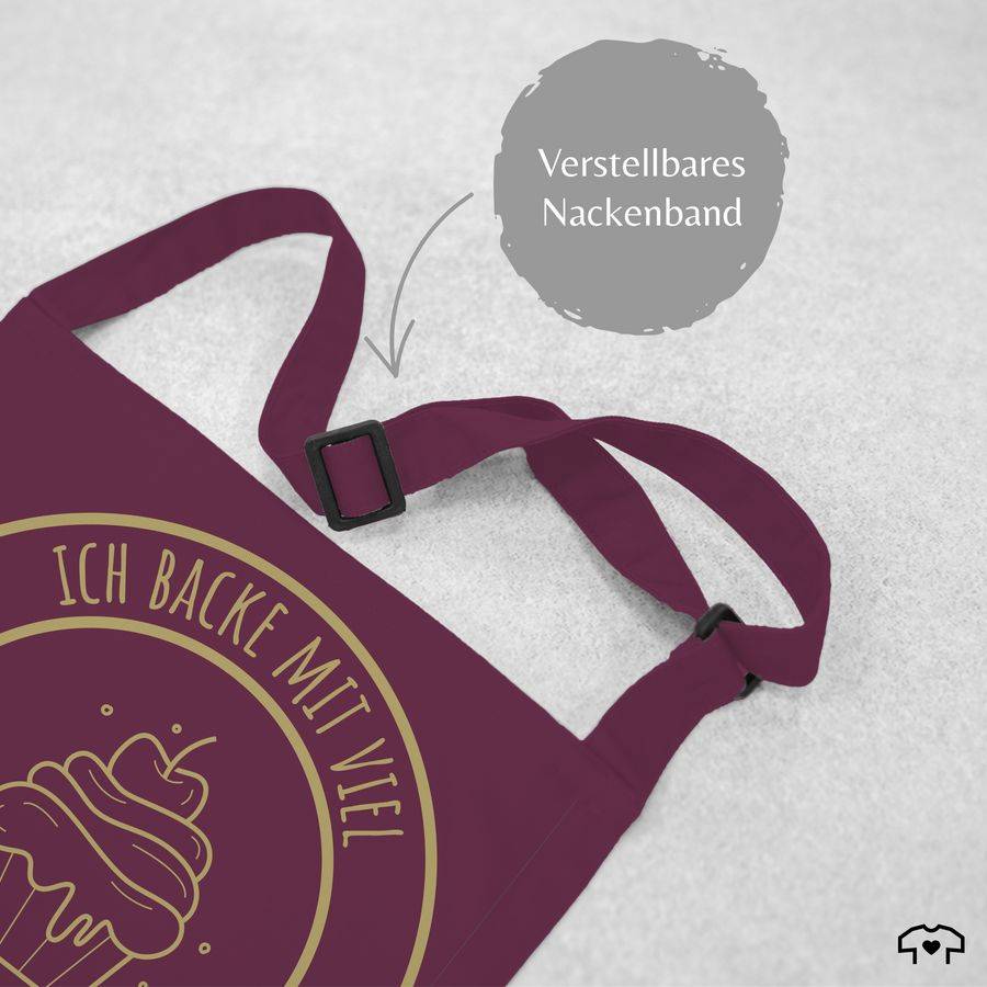 Shirtracer Ich backe mit viel Liebe: T-Shirt Gym Bag Shirtracer Bis zu 60% Rabatt