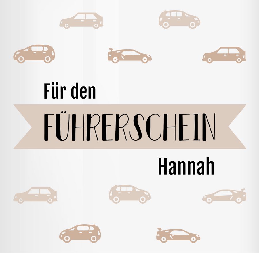 Shirtracer Führerschein Fahrerlaubnis Lappen Schein Shirts & Mehr Shirtracer Sonderangebot der Fabrik