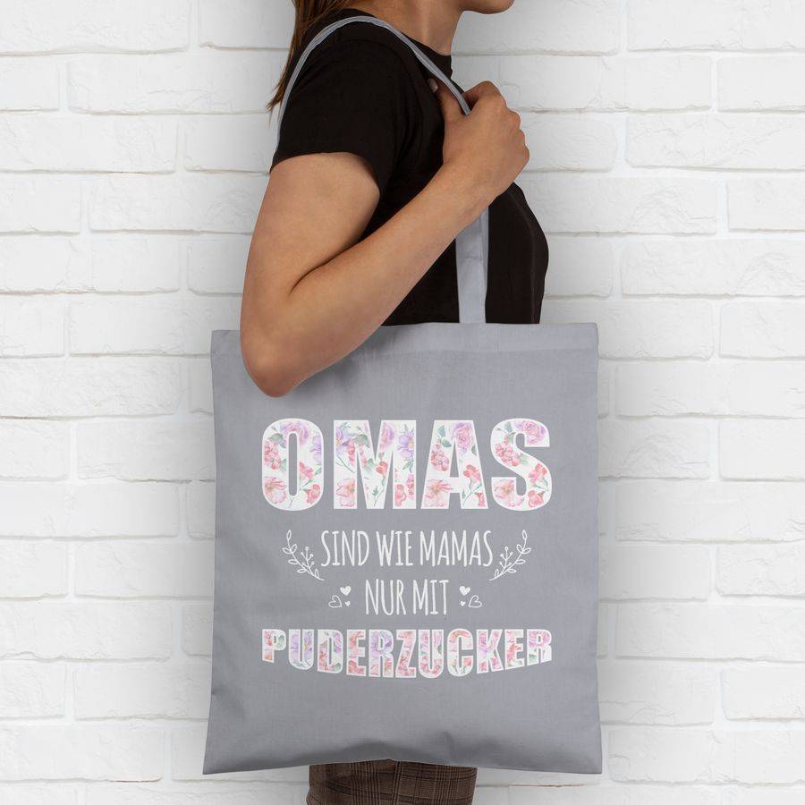 Shirtracer Omas sind wie Mamas nur mit Puderzucker Shirts & Mehr Shirtracer Vierteljährliche Förderung