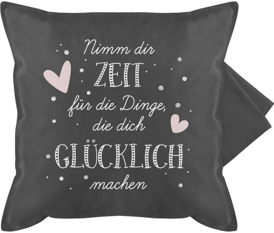 Shirtracer Nimm dir Zeit für die Dinge, die dich glücklich machen - weiß Shirts & Mehr Shirtracer Clearance-Verkauf