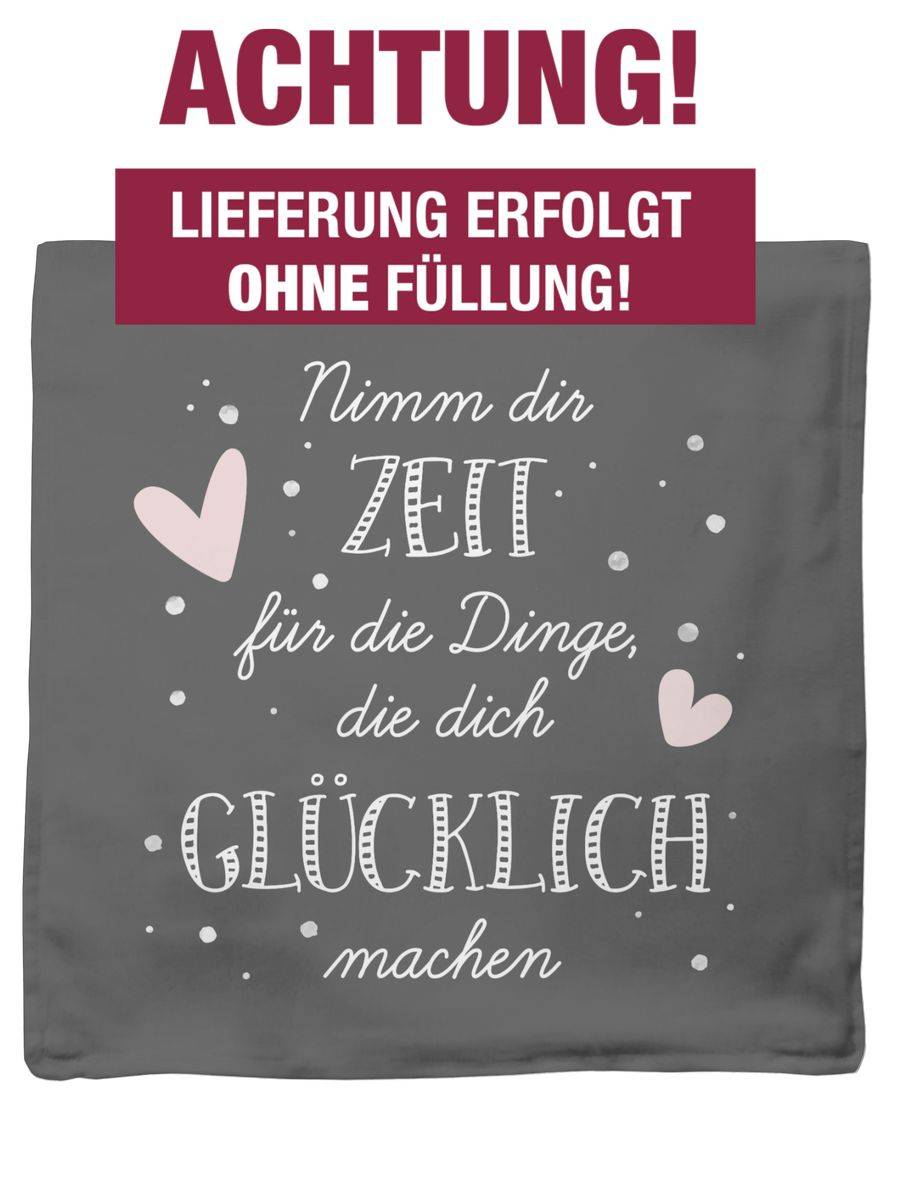 Shirtracer Nimm dir Zeit für die Dinge, die dich glücklich machen - weiß Shirts & Mehr Shirtracer Clearance-Verkauf
