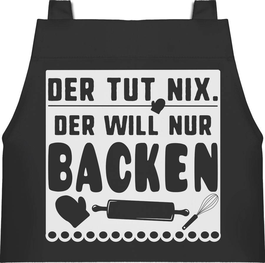 Shirtracer Der tut nix der will nur backen: T-Shirt Rucksack Shirtracer Fabrikladen