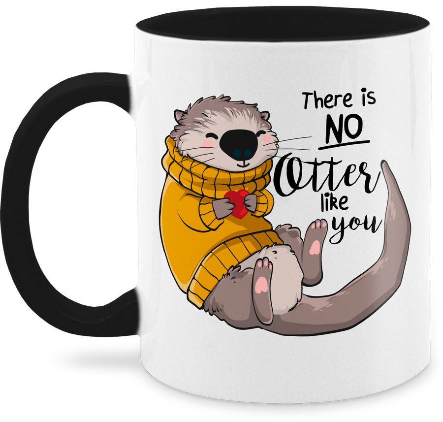 Shirtracer There is no Otter like you: Tshirt Turnbeutel Shirtracer Limitierter Zeitrabatt