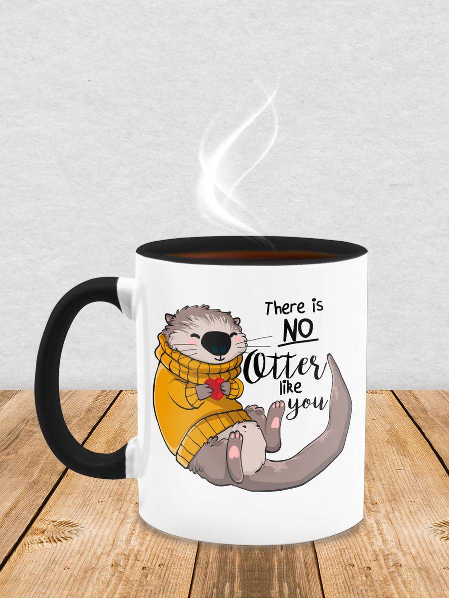 Shirtracer There is no Otter like you: Tshirt Turnbeutel Shirtracer Limitierter Zeitrabatt