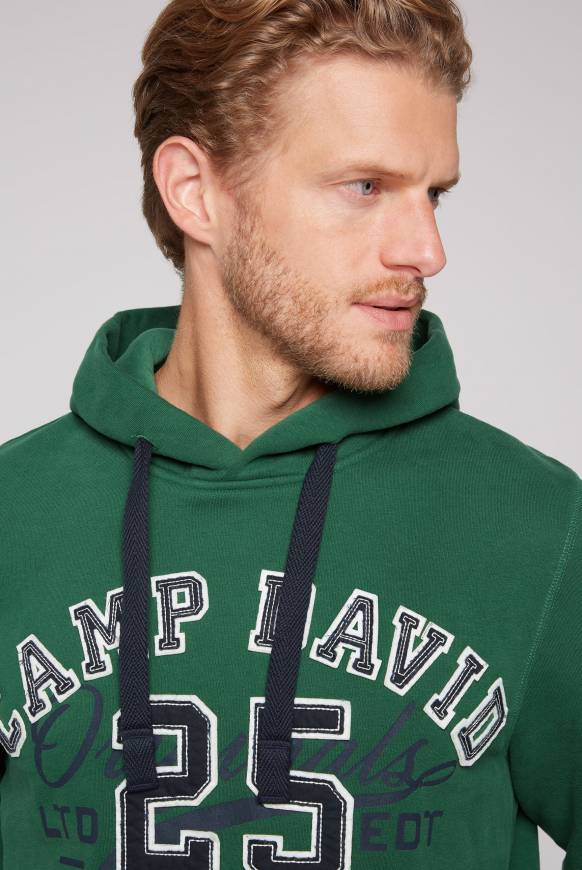 Soccx Hoodie mit Artwork im Retro-Style raw green Neueste Stile