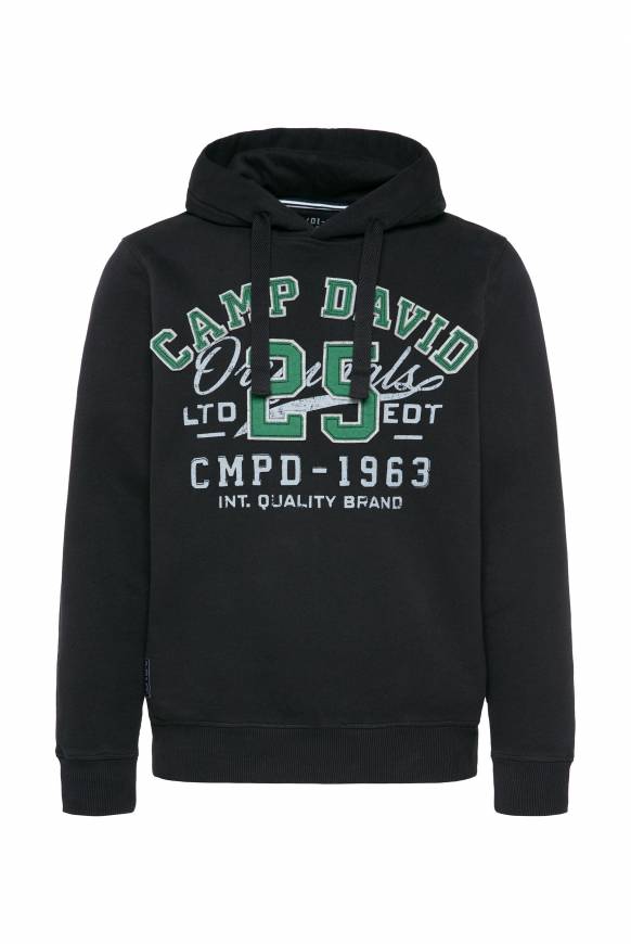 Soccx Hoodie mit Artwork im Retro-Style black Bis zu 60% Rabatt