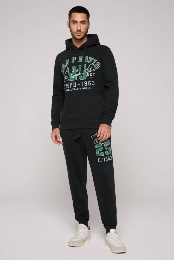 Soccx Hoodie mit Artwork im Retro-Style black Bis zu 60% Rabatt