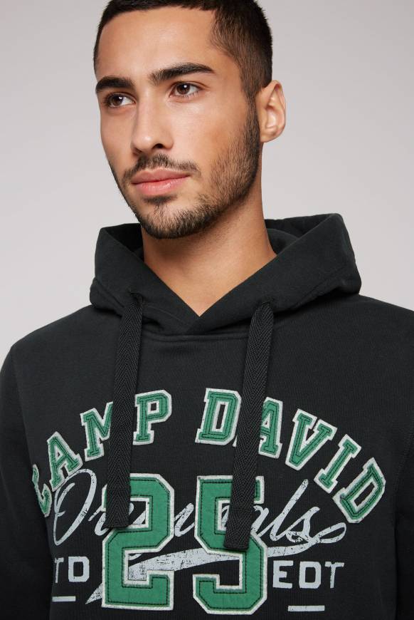 Soccx Hoodie mit Artwork im Retro-Style black Bis zu 60% Rabatt
