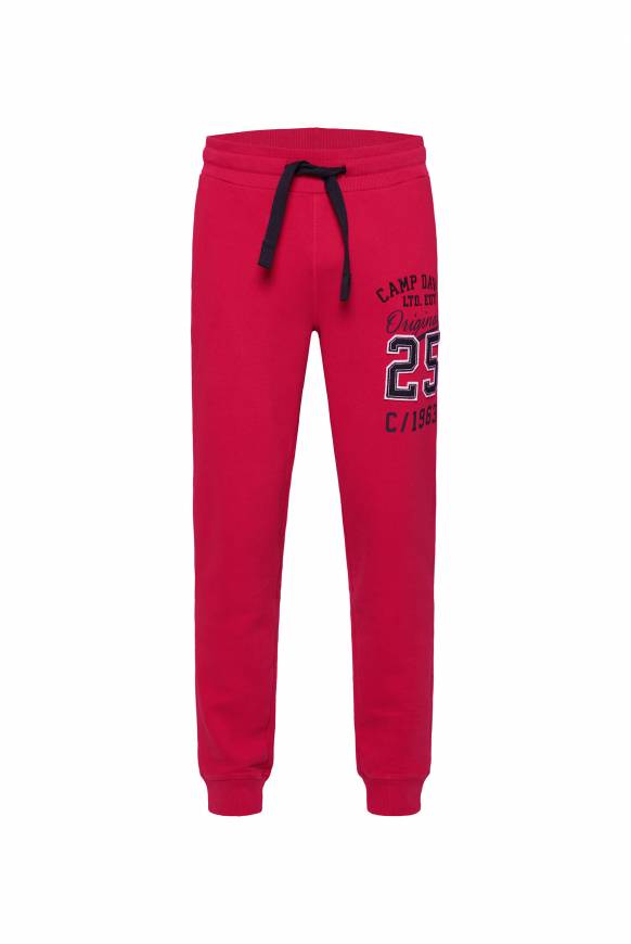 Soccx Jogginghose mit Retro-Artwork royal red Bis zu 55% Rabatt