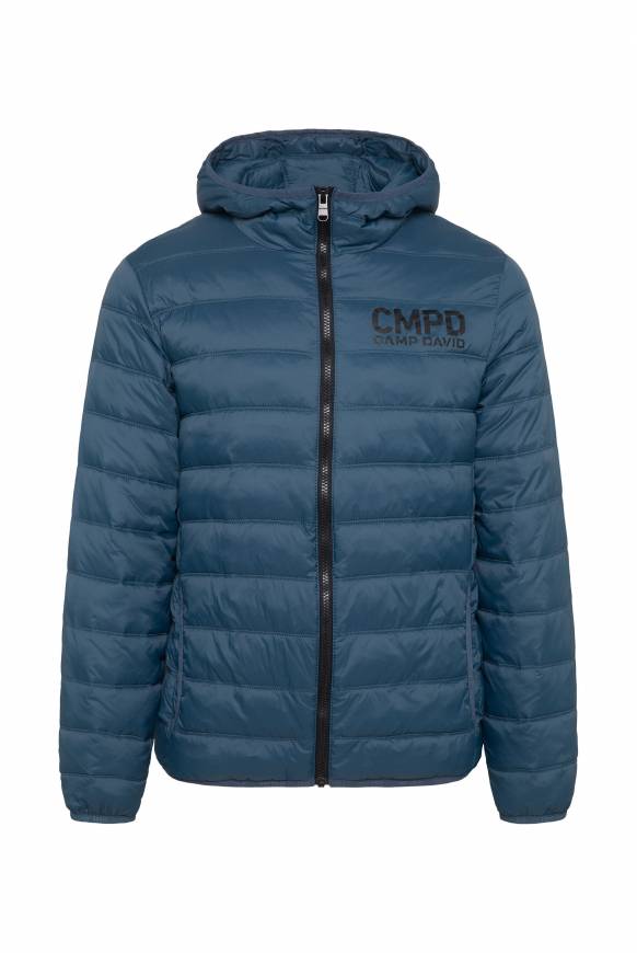 Soccx Leichte Steppjacke mit Kapuze blue haze 50% Rabatt mit kostenlosem Versand