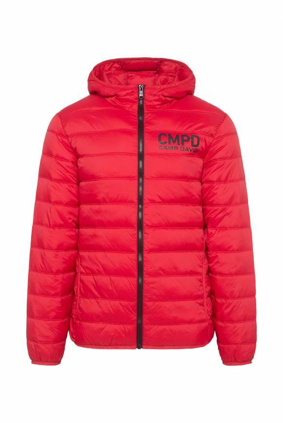 Soccx Leichte Steppjacke mit Kapuze royal red Kostenloser Versand international